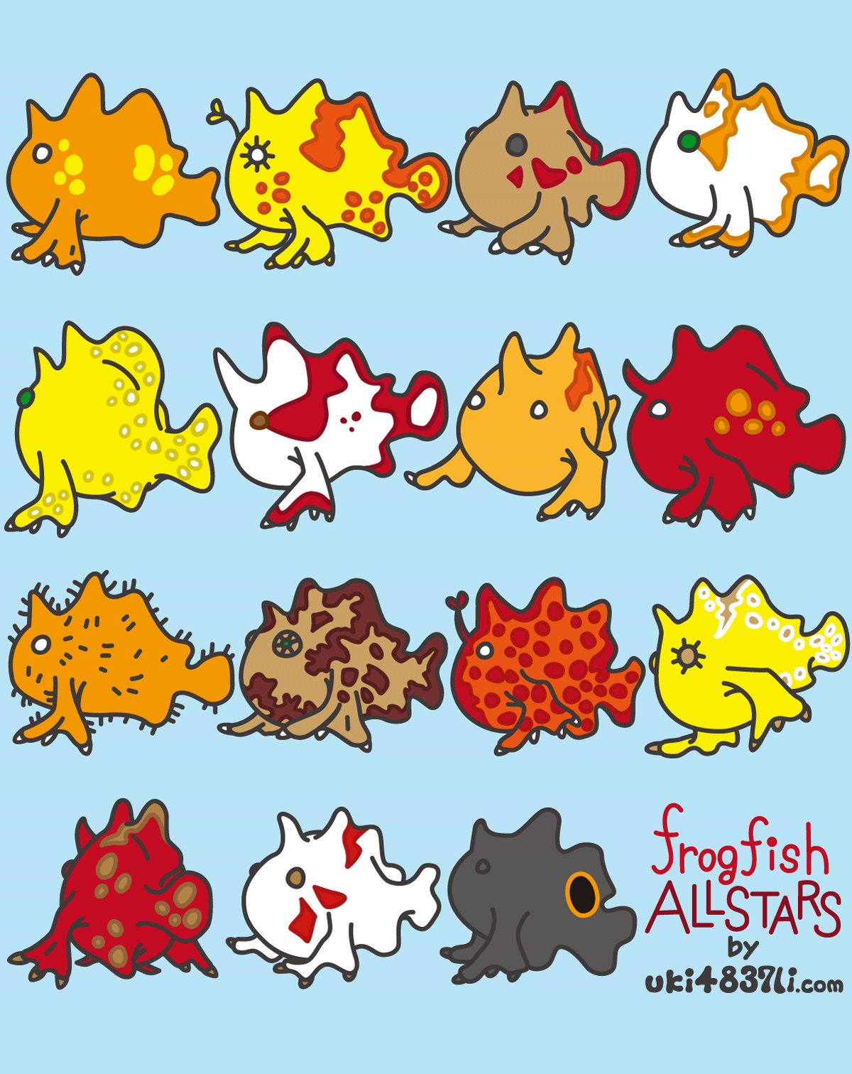 frogfish ALLSTARS（カラー）