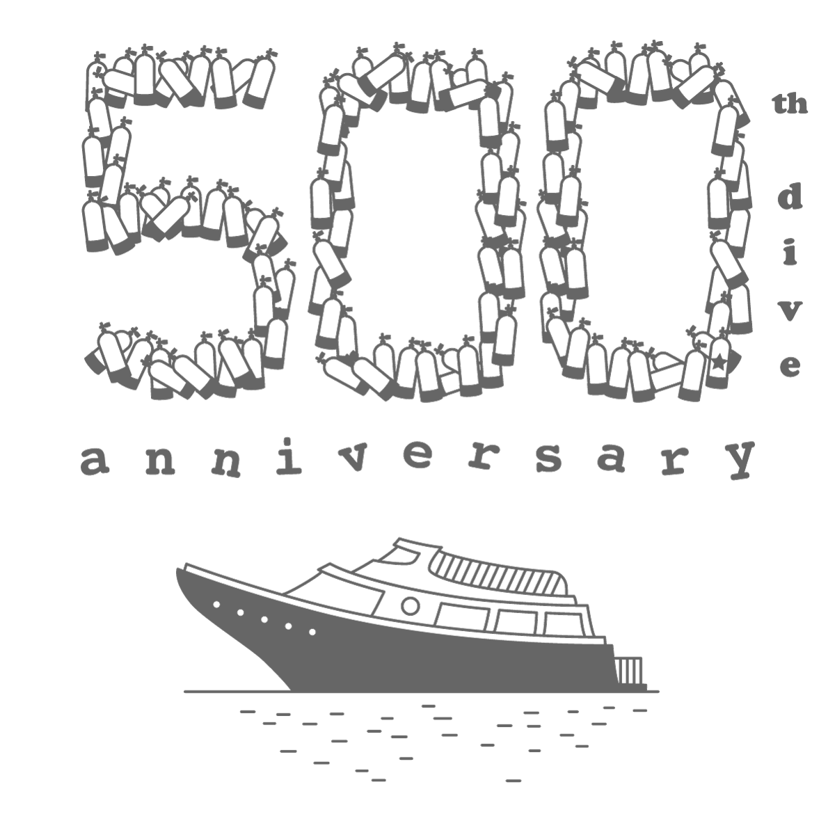 500th dive anniversary [mini]バージョン（クルーズ船）