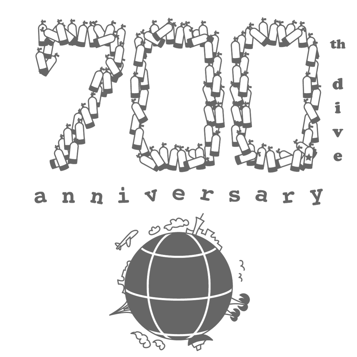 700th dive anniversary [mini]バージョン（旅行のイメージ）