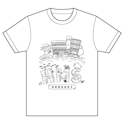 【はごろもマリンサービス】ショップTシャツ2017