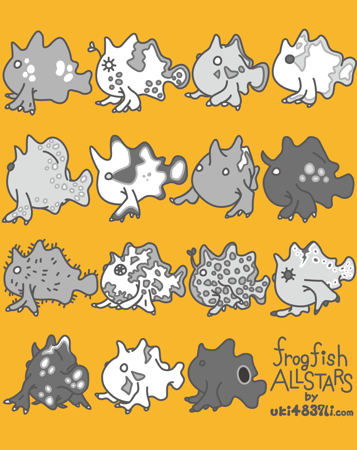 frogfish ALLSTARS（モノクロ）